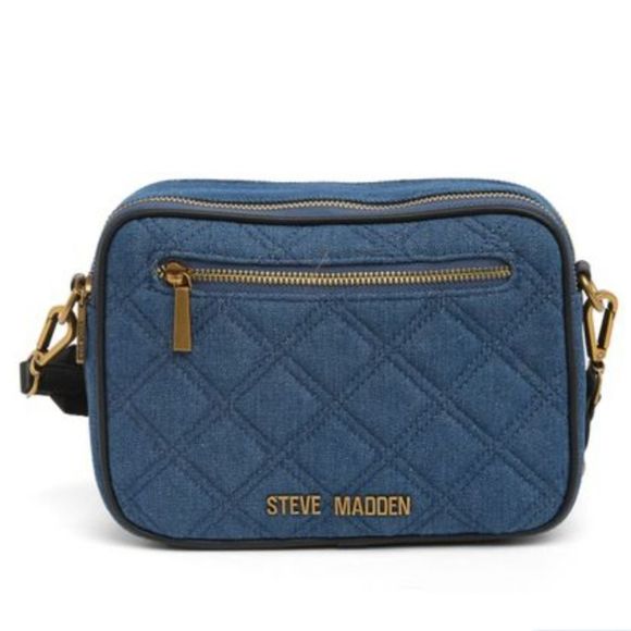 Steve Madden Handbags - NEW Steve Madden Denim Crossbody Handbag